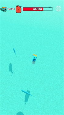 海洋中的钓鱼船