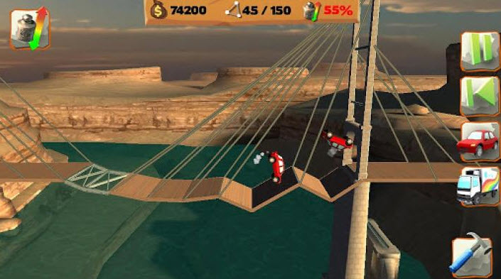 桥梁构造游乐场