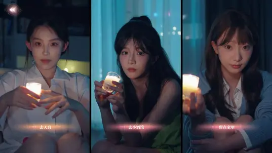 完蛋！我被美女包围了！房间里的心跳