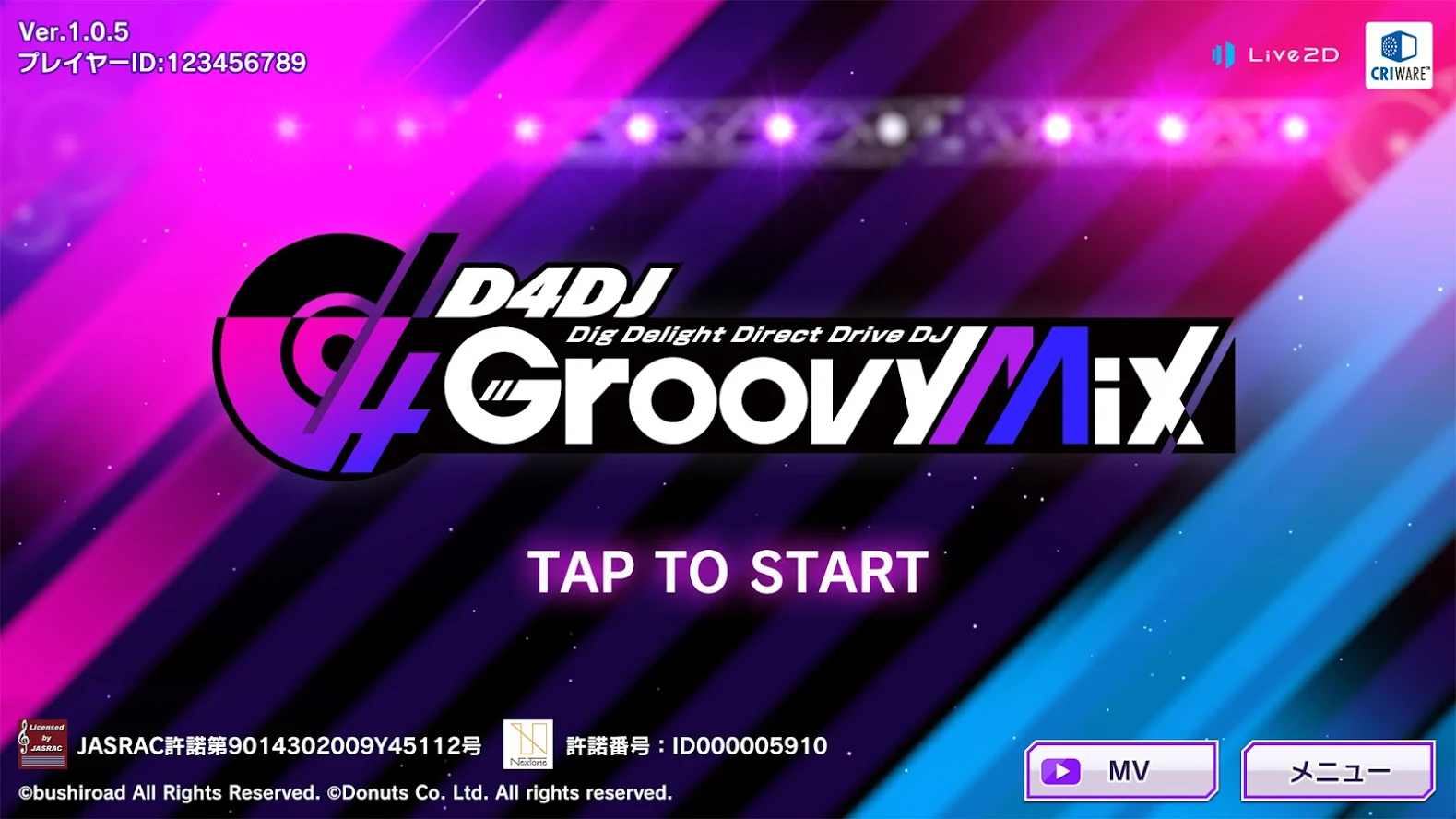 D4DJGroovyMix日服破解版2.1.3修改版