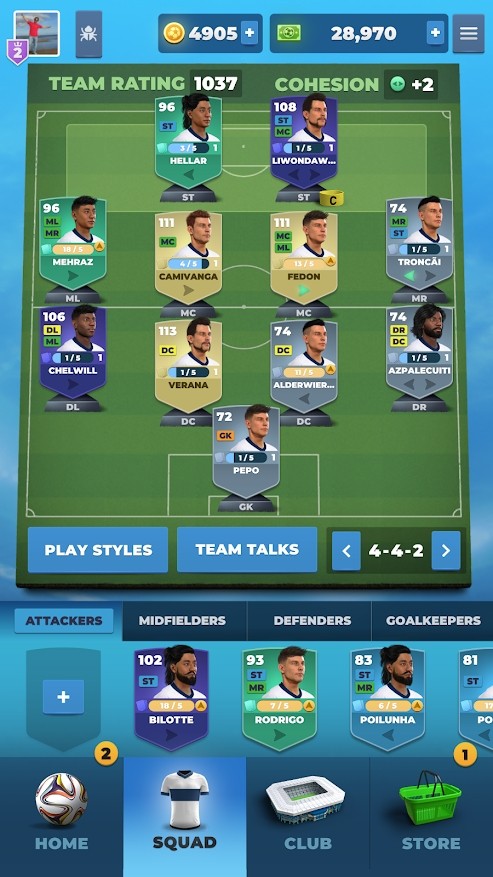 Matchday Manager(比赛日经理足球手游) 2021.2.1安卓版