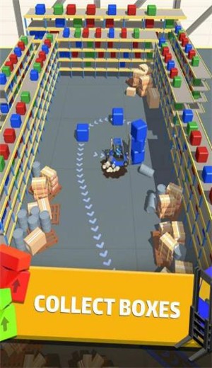 画线叉车