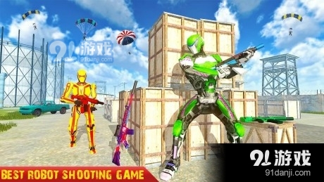 Shooting Game Of Robots:Action Cover Fire Free