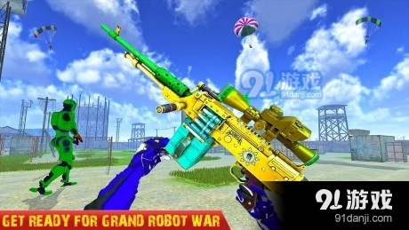 Shooting Game Of Robots:Action Cover Fire Free