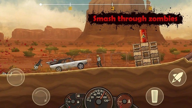 战车撞僵尸2无限金币版 战车撞僵尸2无限金币版