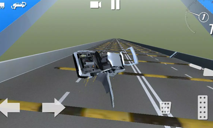 汽车高速飞驰手游