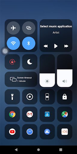 IOS控制中心和辅助触摸