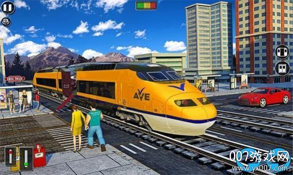 Under Water Train Driving(水下子弹头火车行驶)