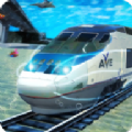 Under Water Train Driving(水下子弹头火车行驶)