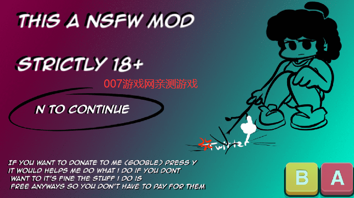 fnf羊妈和gf游戏mod(Friday Night Funkin)