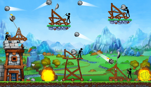 The Catapult: Stickman games