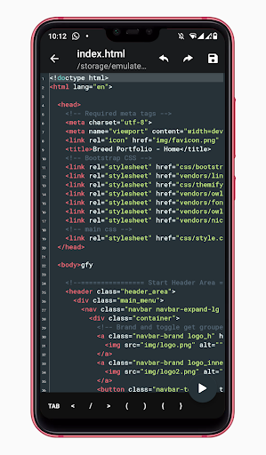 Visual Code Mobile软件