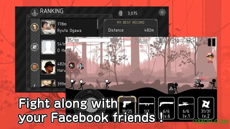 火柴人神枪手无限金币破解版(Stickman Striker)