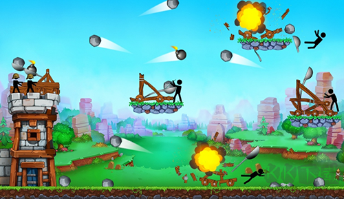 The Catapult: Stickman games