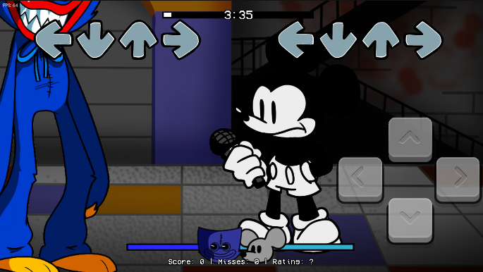 Friday night funk ：huggy wuggy vs mickey mouse