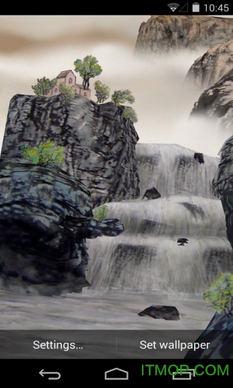 3D高山流水梦象壁纸