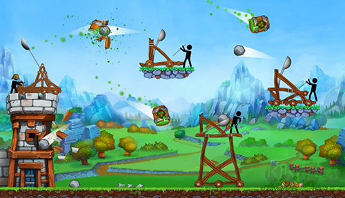 The Catapult: Stickman games