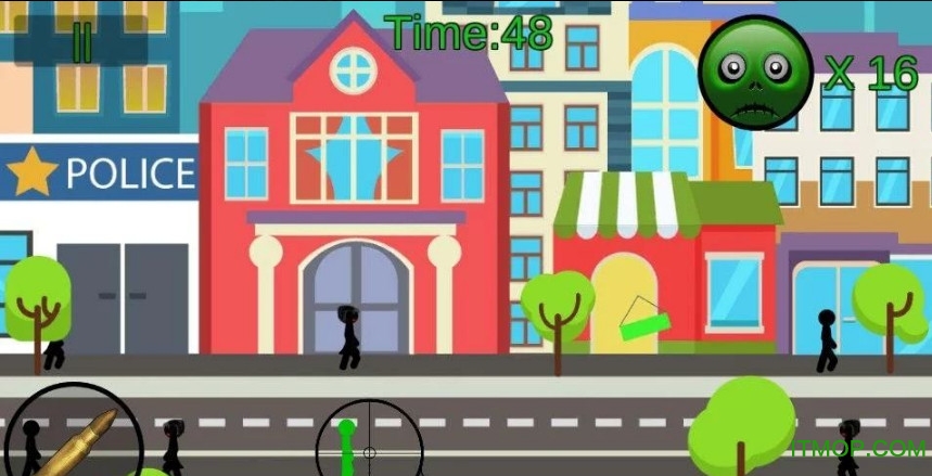 Zombie Stickman Sniper