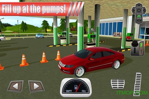 Gas Station: Car Parking Game