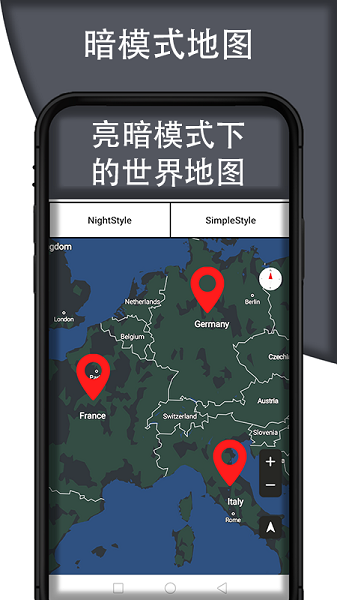 GPS navigation, maps & directions