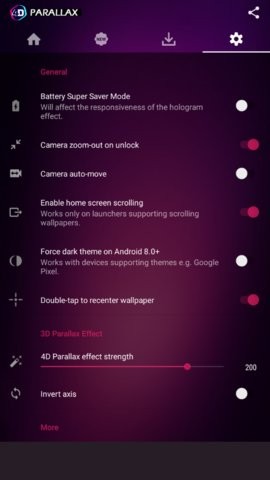 4D Parallax Wallpaper视差壁纸