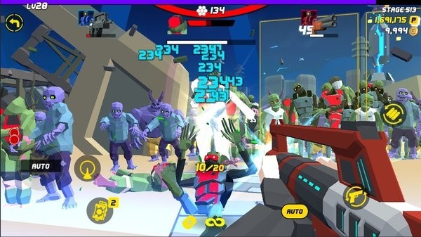 Gun Shot Zombie