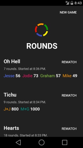环形计分器app(Rounds)