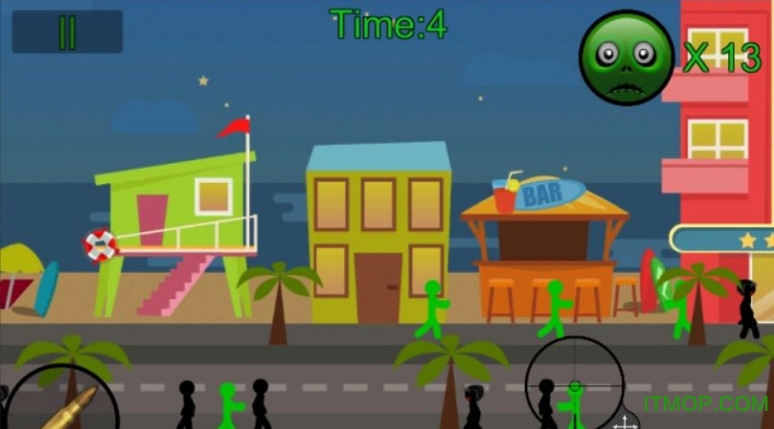 Zombie Stickman Sniper