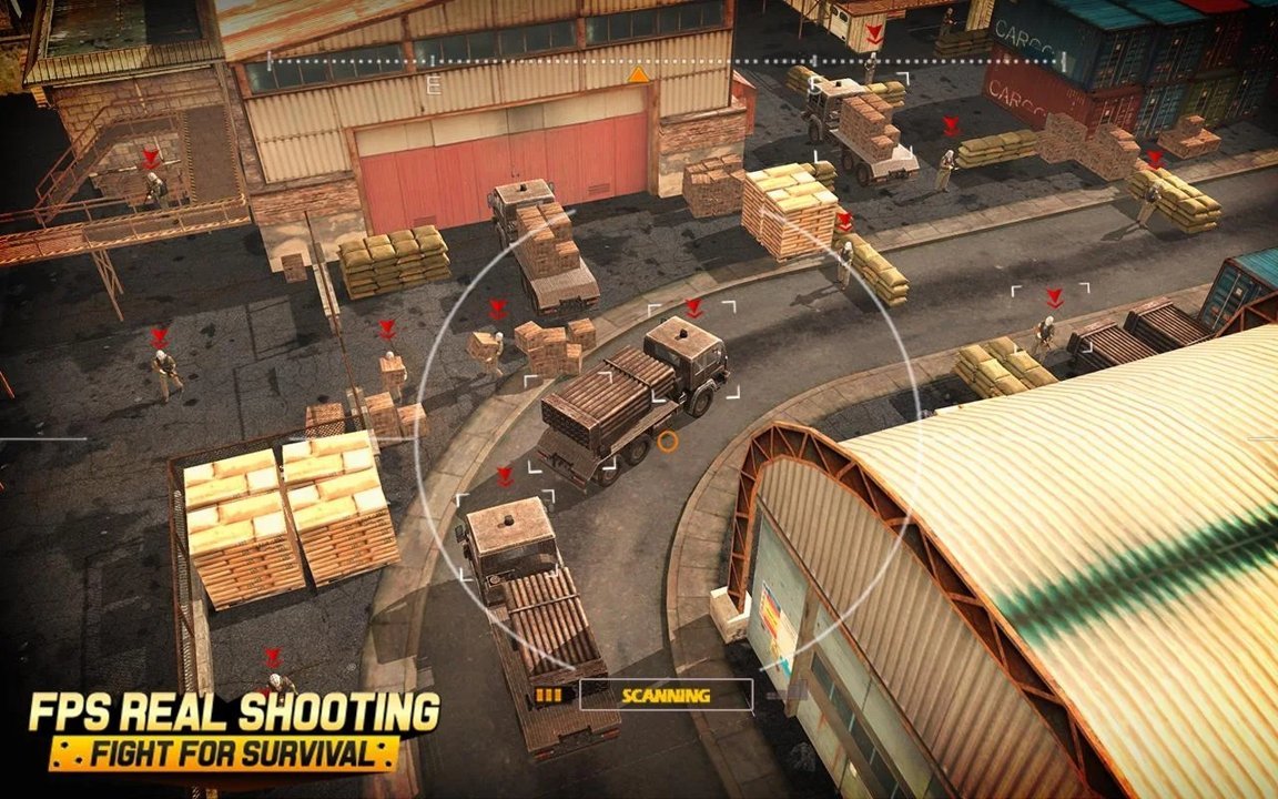 Gun Shooting Mission: Gun Shooter Cover Fire - FPS