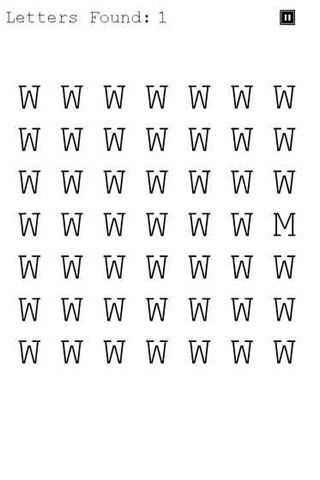 不可能的字母游戏