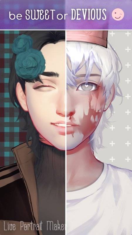 动态肖像捏脸 男生版