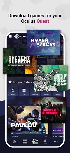 SideQuest app(vr游戏商店)