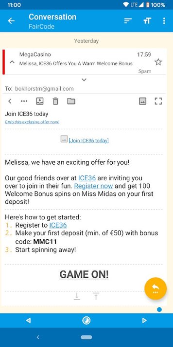 fairemail邮件客户端