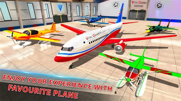 City Flight Airplane Simulator: Free Plane Games
