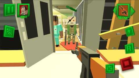 像素人吃鸡模拟