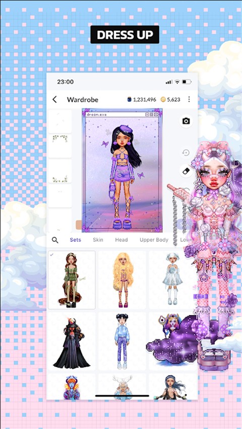 永远的天空：虚拟装扮 国际服