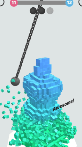 压力释放：粉碎小球