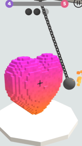 压力释放：粉碎小球