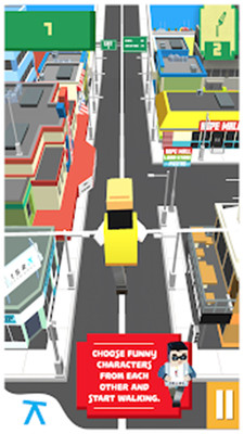 行走，不要跌倒！