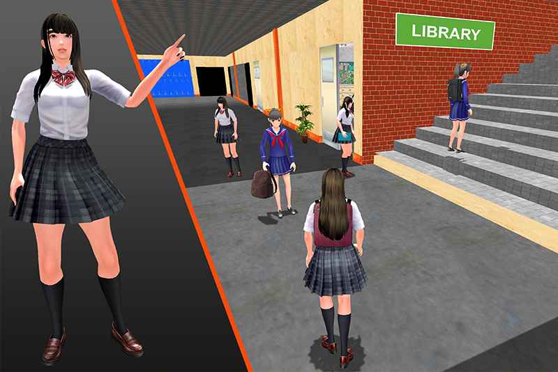High School Virtual Girl Simulator