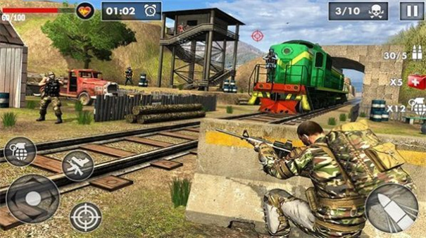 Commando Games Army Shooter