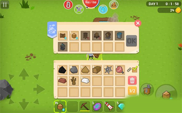 Mine Survival