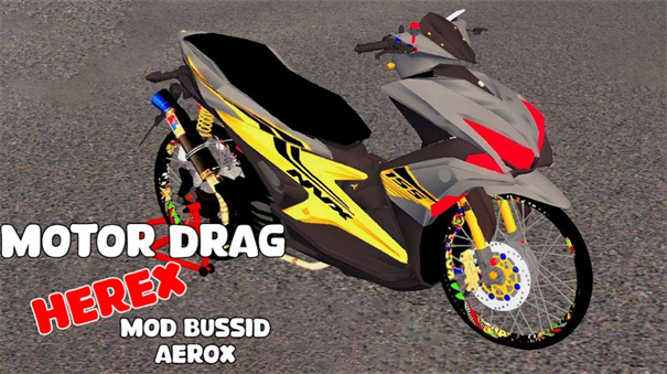 Mod Motor Drag Herex Bussid