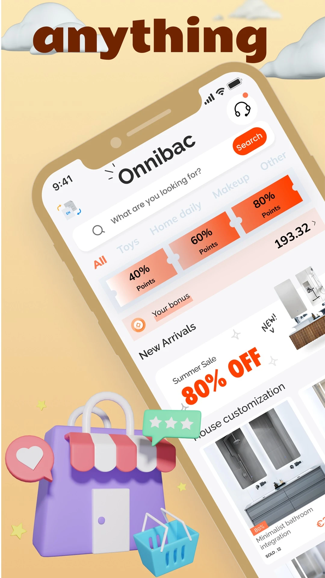 Onnibac境外购物电商App