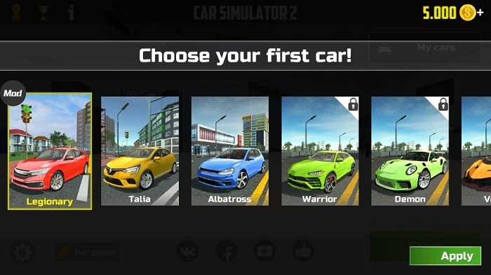 汽车模拟器2车辆解锁版(Car Simulator 2)