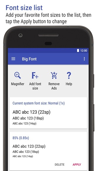 Big Font中文免费版 无广告版v3.81