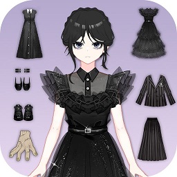 古风少女华丽装扮