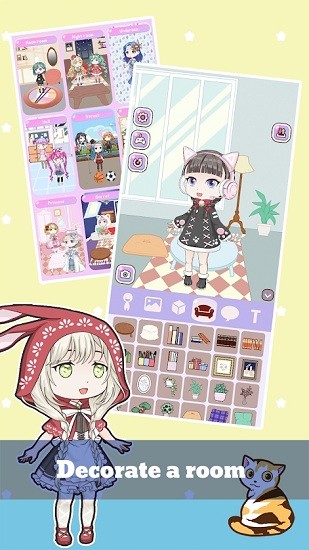 生动的娃娃装扮游戏