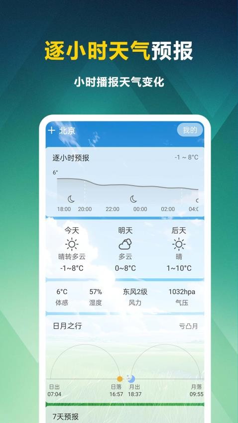 天气预报本地