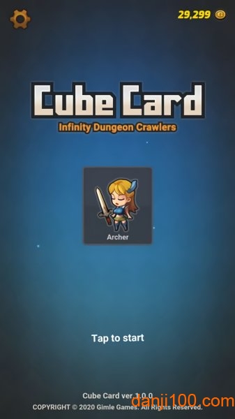 方块卡牌游戏(cube card)